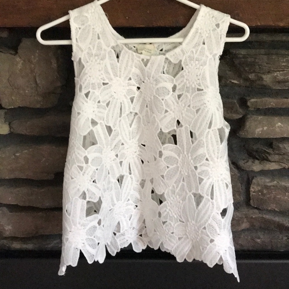 Floral crop top